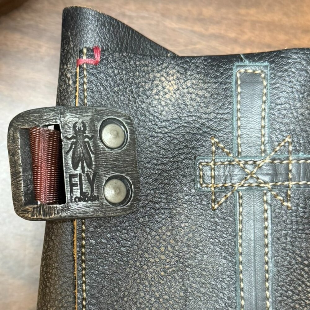 Fly London Stif Istanbul 3 Buckle Boot - sz 40 / 9 - Picture 7 of 11